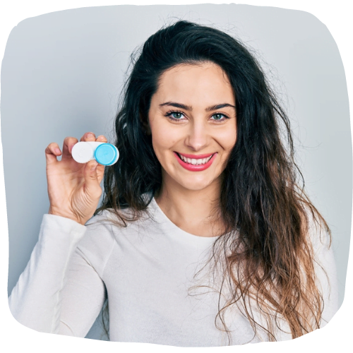 Numaralı Renkli Lens